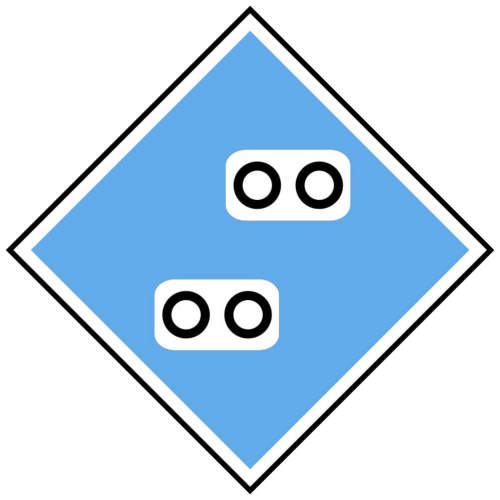 Знак "Подготовиться к опусканию токоприемника"